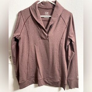 Cutter & Buck performance jacket M brick red